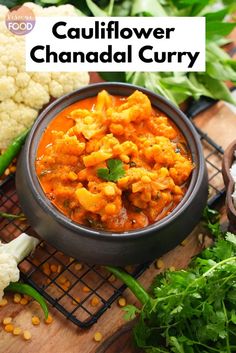 This curry cooked with Cauliflower and Bengal Gram boiled with a flavorful paste of Coconut, Onion, and Tomato is very tasty eaten with either Roti or Rice. Dal Curry, Curry Cauliflower, How To Make Cauliflower, Chana Dal, Dal Recipe, Cauliflower Curry, Fried Cauliflower, Healthy Homemade Recipes