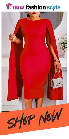 Red Casual Elegant Solid Split Joint Fold Asymmetrical O Neck One Step Skirt Dresses Apostolic Fashion, Red And Gold Dress Formal, Church Attire For Women, Drag Dresses, Body Con Dress Outfit, Church Attire, Purple And Gold Dress, Girls Black Dress, Pink Swimwear