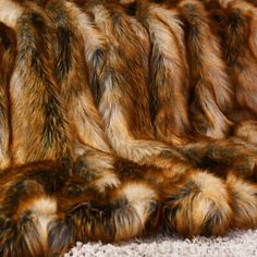 the fur is brown and black in color