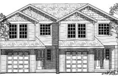 this is the front elevation of these house plans