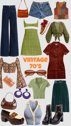 70’s Outfit, 70s Inspired Outfits, 70 Outfits, Moda Hippie, Outfits 70s, Fest Outfits, Mode Hippie, 70s Inspired Fashion, 70s Outfits