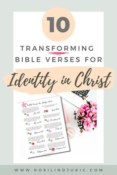 the top ten bible verses for identity in christ