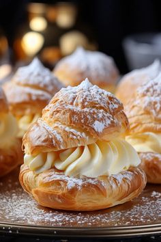 FAMOUS CREAM PUFFS - That Oven Feelin Lemon Cookies, Cream Puffs, Perfect Desserts, Sour Cream, Baked Dishes, Sweet Treats, Pastry