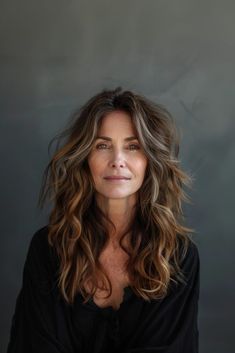 40 Hairstyles 60 Year Old Women Should Try Now 50 Long Hair 40 Year Old Women, Medium Length Beach Waves, 40 Hairstyles, Women Haircuts Long, Old Hairstyles, Hairstyle Names, Beach Wave, Pixie Haircuts, Hair Colours