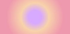 an orange and yellow circle on a pink background