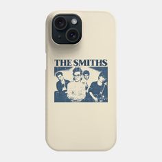 an iphone case with the smiths on it