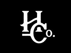 the letter h is made up of letters and numbers in white on a black background