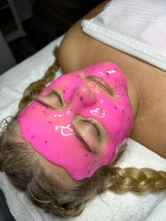 Hydro jelly masks are super soothinh and hydratinh. The perfect add on to any treatment Hydro Jelly Mask Benefits, Jelly Mask Aesthetic, Pink Facial Aesthetic, Hydrojelly Mask Aesthetic, Valentines Facial, Esthemax Hydrojelly Mask, Brow Content