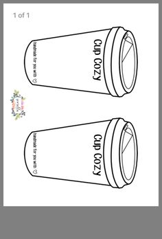 two coffee mugs with the words lazy and crazy on them