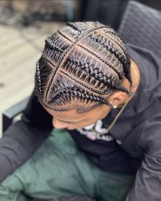 Males Braided Hairstyles, Man Hair Braid Style, Man Braids Hairstyles Black, Men Haircut Styles Braids, Plaque Braids Men, Different Braid Styles For Men, Canerow Hairstyles For Men, Mens Hairstyles With Braids, Best Braid Styles For Men