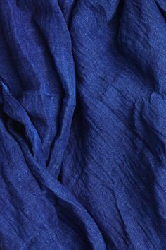 the blue fabric is very soft and smooth