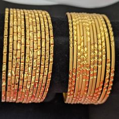 India Gold Plated Bangles/set of 12 Bangles/indian Bangle/indian Bracelet/light Weight Bangle Wedding Jewelry/south India Traditional Bangle - Etsy Festival Stackable Bangles, Festival Stackable Bangle, Gold Bangle For Festivals, Adjustable Gold Bangle For Festive Occasions, Gold Stackable Bracelets For Festivals, Gold Stackable Bangle, Gold Stackable Round Bangle, Gold Stackable Bangle For Weddings, Gold Bangle For Festivals And Celebrations