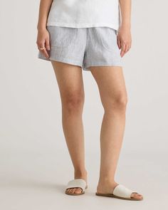 Casual Summer Bottoms For Relaxation, Linen Bottoms For Summer Loungewear, Linen Summer Loungewear Bottoms, Relaxed Linen Shorts For Vacation, Summer Linen Bottoms For Relaxation, Summer Relaxation Bottoms, Short Length, Linen Lounge Shorts With Elastic Waistband, Linen Loungewear Shorts With Elastic Waistband, Linen Shorts With Elastic Waistband For Loungewear