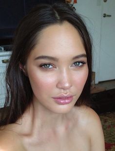 Makeup Tip, Glow Skin, Beauty Make-up, Dewy Skin, Natural Makeup Looks, Summer Makeup, Everyday Makeup, Beautiful Makeup