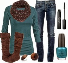 Cute women fall outfit fashion collection. . .  click on pic Teal Color, Fall Outfits Women, Kate Middleton, Look Fashion, Passion For Fashion, Autumn Winter Fashion, Fashion Collection, Style Me