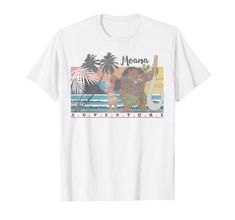 PRICES MAY VARY. Officially Licensed Disney Moana Apparel 17PXMA00018A-002 Lightweight, Classic fit, Double-needle sleeve and bottom hem Moana Maui, Disney Apparel, Disney Moana, Disney Outfits, Moana, Maui, Branded T Shirts, Top Styles, Fashion Branding