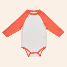 We love this baseball inspired onesie. Featuring bold bright colors and sweet sport-inspired graphics, it pairs perfectly with the City pants for an easy spring outfit. We’ve sweetened the deal by adding a bit of stretch to our organic cotton jersey so it’s oh so comfortable. 95% Organic Cotton, 5% Spandex Stretch Cotton Onesie For Playwear, Stretch Cotton Basic Bodysuit, Stretch Cotton Onesie For Playtime, Spring Cotton Stretch Onesie, Spring Stretch Cotton Onesie, Cotton Onesie For Spring Loungewear, Organic Cotton Long Sleeve Onesie For Spring, Casual Stretch Onesie For Playwear, Playful Long Sleeve Spring Bodysuit