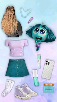 Envy Inside Out Outfit Ideas, Envy Costume Inside Out, Envy Costume, Inside Out Costume, Halloween Fits, Cute Group Halloween Costumes, Beach Outfits, Group Halloween Costumes, Spirit Week