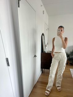 white cargo pants outfit inspo, madewell tank top, abercrombie cargo pants, white birkenstocks, birkenstocks, summer outfit ideas, summer fashion, fall fashion, fall 2023 outfits, sleek bun, slick bun

white cargo pants outfit inspo, madewell tank top, abercrombie cargo pants, white birkenstocks, birkenstocks, summer outfit ideas, summer fashion, fall fashion, fall 2023 outfits Cargo Pants Summer Outfit, Bun Slick, White Cargo Pants Outfit, Fashion Fall 2023, Summer Outfits Nyc, Cargo Pants Summer, Pants Summer Outfit, Fall 2023 Outfits, White Tank Top Outfit