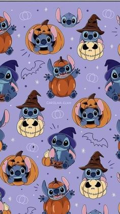 the stitchy pattern has been made to look like jack and jack in halloween costumes