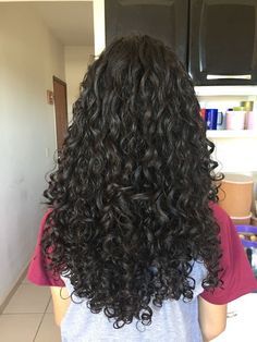 Curly Hair With Layers, Perm Curls