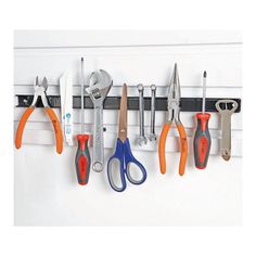 60433_W3_2096701834.jpg Lawn Tool Storage, Wood Tool Chest, Magnetic Tool Holder, Garage Workshop Organization, Tool Storage Cabinets, Power Tool Storage, Garden Tool Organization, Magnetic Tools, Garage Tool Storage