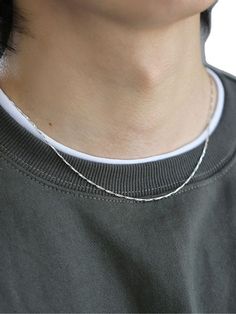 Male Silver Chain Necklace, Irish Mens Jewelry, Simple Necklace For Men, Unique Chain Designs For Men, Mens Stacked Necklaces, Men Chain Designs Silver, Soft Boy Jewelry, Men’s Chain Designs, Men Necklace Pendant