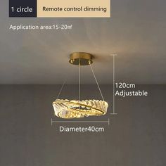 an image of a ceiling light with measurements