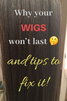 Wig Care Tips, Wig Tutorials, Wig Tips, Hair Content, Cheap Human Hair Wigs