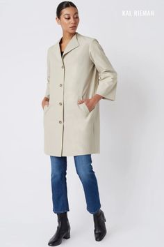 Our newest neutral peacoat is perfect for women on the go, whether in the office or out on the town. With a roll collar construction and asymmetrical back flap, this style makes dressing a breeze. Favorite Sweater, Wide Cuff, Nylon Fabric, Fashion Help