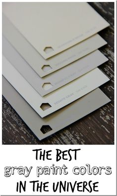 the best gray paint colors in the universe