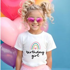 Birthday Girl Shirt,Girls Birthday Party,Birthday Girl Shirt,Birthday Party Girl Shirt,Birthday Shirt,Gift For Birthday,Birthday Girl Outfit Thank you so much for choosing us! How To Order 1️⃣ Please review all the information provided before placing an order. 2️⃣ Select the shirt type and size using the drop down menu. 3️⃣ Select the color of the shirt using the following drop down menu. 4️⃣ Once all your desired items are in your cart you may complete your order by entering your payment method, desired shipping address and click submit. Shipping Time Shipping will take 1 business days Birthday Party Girl, Birthday Girl Outfit, Boys Graphic Tee, Birthday Girl Shirt, Party Girl, Girl Shirt, Girls Birthday, Party Girls, Birthday Shirt