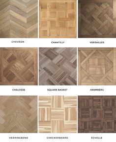 the different types of wood flooring that are available in various styles and colors, including white