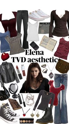 Elena Gilbert Aesthetic, Elena Gilbert Style, Gilbert Aesthetic, Vampire Diaries Outfits, Cottagecore Outfits, Tv Show Outfits, Fantasias Halloween