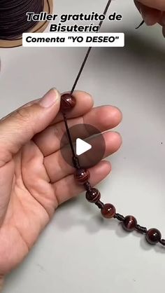 Knots Tutorial, Jewelry Maker, Jewelry Shop, Gemstone Jewelry, Beaded Jewelry, Jewelry Design, Beaded Necklace, Fashion Jewelry, Jewelry Making