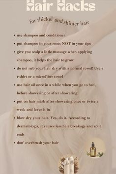 Care Tips, Hair Hacks, Hair Care, Make It Yourself, Hair