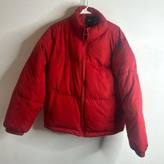 Red Puffer Jacket Forever 21 Nwt Size Large Red Puffer Jacket Outfit, Puffer Jacket Outfit, Red Puffer Jacket, Red Puffer, Jacket Outfit, Forever 21 Jacket, Puffer Jacket, Forever 21, Puffer