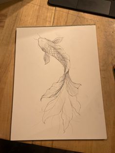 Koi 
Fish 
Drawing
Art 
Sketch Koi Fish Drawing Sketches, Koi Fish Drawing Simple, Koi Fish Drawings, Koi Sketch, Koi Fish Sketch, Koi Fish Art, Fish Sketch, Koi Fish Drawing, Fish Drawing