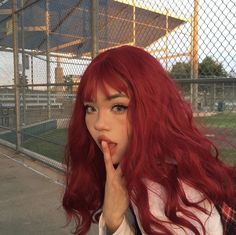 Bright Red Hair, Curly Hair Wig, Size Difference, Dye My Hair, Hair Dye Colors, Hair Inspiration Color, Hair Inspo Color