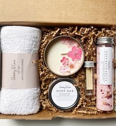 the body bar gift box includes handmade items