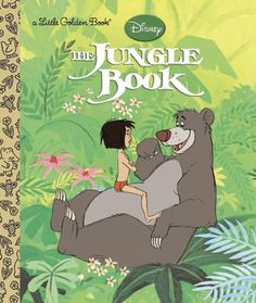 YOUNG MOWGLI LOVES growing up in the jungle with his animal friends. But what happens when he is told that he must go live in the Man-village? Find out in this Little Golden Book retelling of the classic Disney movie The Jungle Book. Pinocchio Disney, Law Of The Jungle, Jungle Book Disney, Bambi Disney, Classic Disney Movies, Images Disney, Cinderella Disney, The Jungle Book, Mermaid Disney