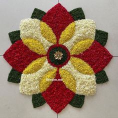 Onam Latest designs Pookalam Design For Diwali, Atham Onam Simple Design, പൂക്കളം Design Simple, Home Rangoli Design, Athapookkalam Designs Simple, Pukalam Designs Simple, Best Onam Pookalam Design, Onam Paintings Ideas, Rangoli And Flower Designs