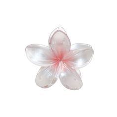 Super Bloom Clip in Rose Pearl Pink Flower Claw Clip, Emi Jay Claw Clip, Flower Claw Clip, Emi Jay, Custom Gift Cards, Mermaid Aesthetic, Beauty Clothes, Pearl Flower, Flower Clip