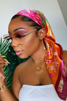 Bed Of Flowers, Hair Wraps, Accessories Fashion, Black Girls Hairstyles