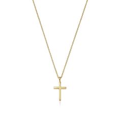 Mini Cross Necklace, Small Gold Cross Necklace, Gold Cross Necklace Aesthetic, Cross Necklace Aesthetic, Cross Neckless, Gold Necklace Cross, Cross Gold Necklace, A Cross Necklace, White Gold Cross Necklace