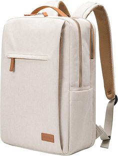 Amazon.com: NOBLEMAN Men's Backpack, Laptop Backpack, Waterproof School Backpack, 15.6 Inch Laptop Backpack, Daypack, USB (Beige) : Electronics Smart Backpack, High School Backpack, Mens Backpack Travel, Women Backpack Travel, Work Backpack, Business Backpack, Laptop Bag For Women, Computer Backpack, Backpack For Women