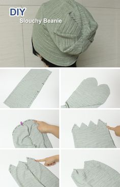 instructions to make a hat and mitts