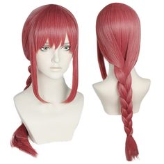 PRICES MAY VARY. Title: Anogol Red Wig with Braided Wig for Women Long Straight Cosplay Wig with Ponytails Wigs Synthetic Hair Wig Costume for Anime. Product Type: Amazon.com Stores Red Cosplay, Braids Wigs, Wig Costume, Red Wig, Red Costume, Ponytail Wig, Anime Wigs, Straight Ponytail, Wigs Synthetic