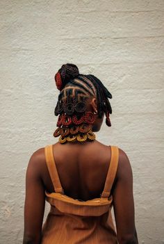 Autumn Braids, All Back Hairstyle, Back Hairstyle, Avant Garde Hair, Runway Hair, Protective Hairstyles For Natural Hair, Loc Styles, Fall Hair Color, African Hairstyles