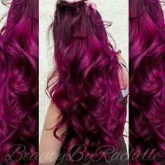 Magenta Hair Dye, Pelo Color Borgoña, Magenta Hair, Plum Hair, Perfect Hair Color, Beautiful Hair Color, Hair Color Pink